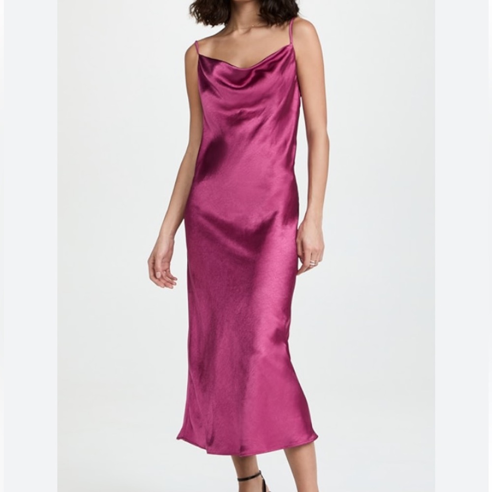 Endless Rose Satin Midi Dress